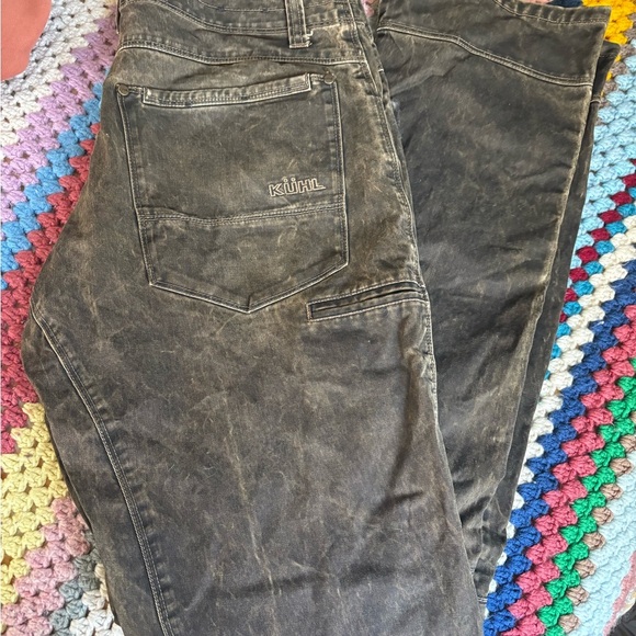 Kuhl Black Slim Jeans with Vintage Look - Picture 1 of 12